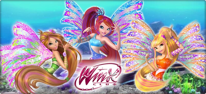 Three Fairy Characters — Blue