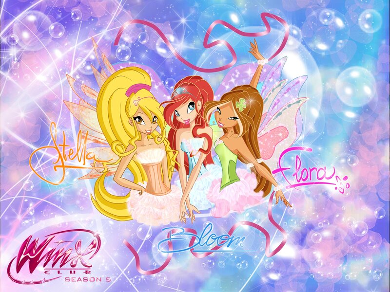 Three Fairy Characters — Pink, Magical