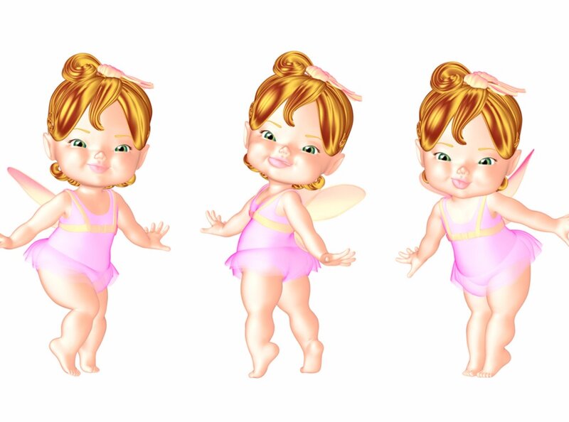 Three Fairy Girls
