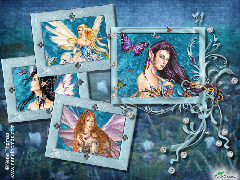 Three Fairy Illustrations