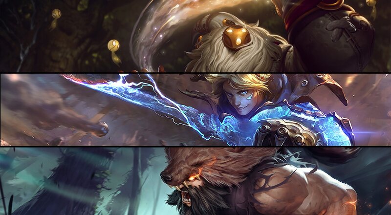Three Fantasy Characters — Blue, Dramatic, Digital Art, Fantasy Creatures