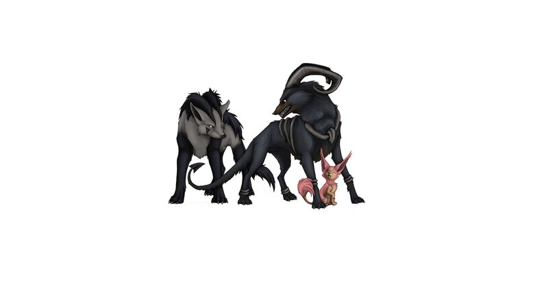 Three Fantasy Creatures