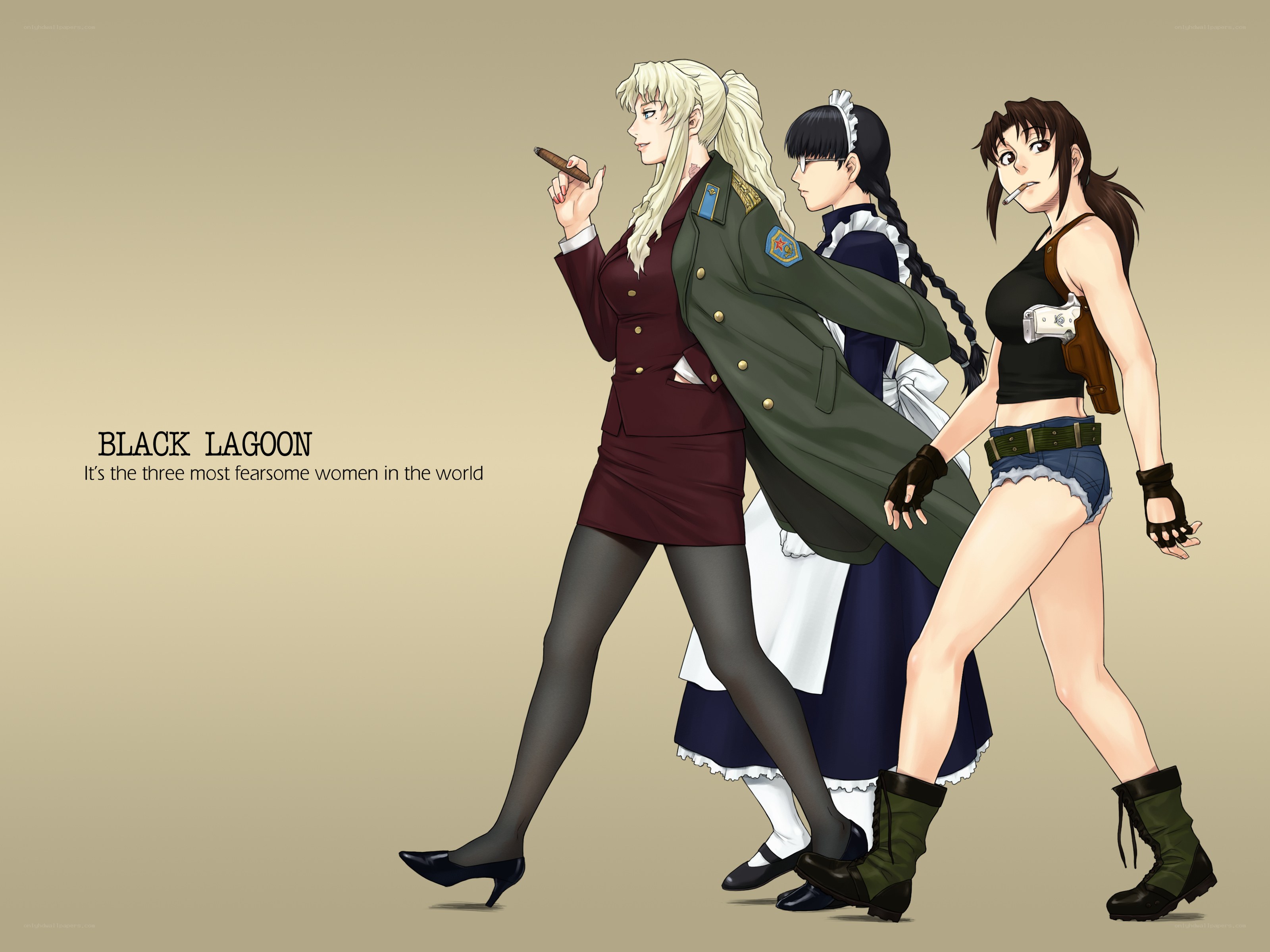 three fearsome women