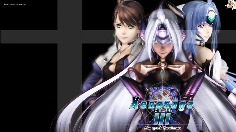 Three Female Characters — Black, Dramatic, Anime