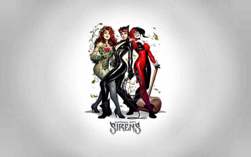 Three Female Characters — Black, Dramatic, Comic