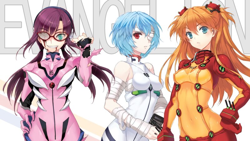Three Female Characters — Pink, Dramatic, Anime