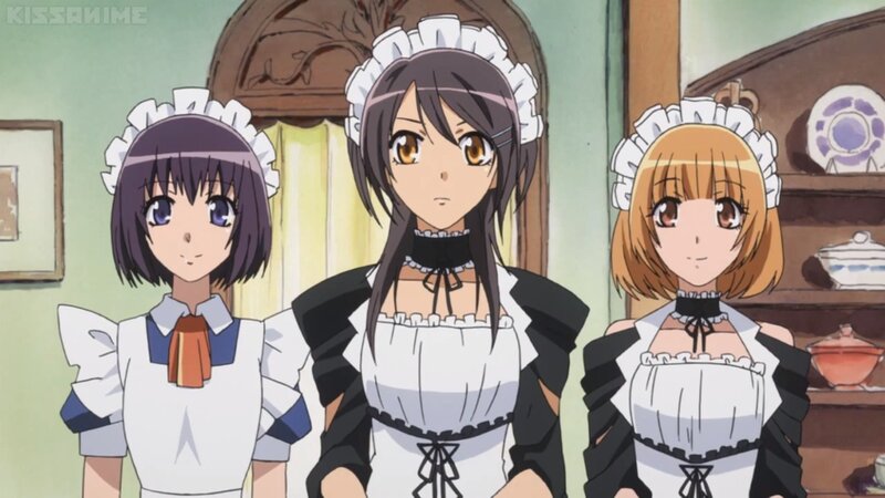 Three Female Maids
