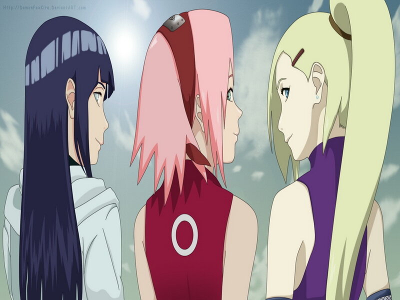 three female ninja characters