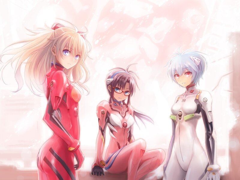 Three Female Pilots in Suits