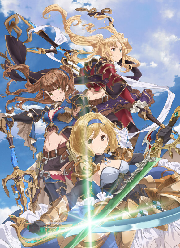 Three Female Warriors — Blue, Dramatic, Afternoon