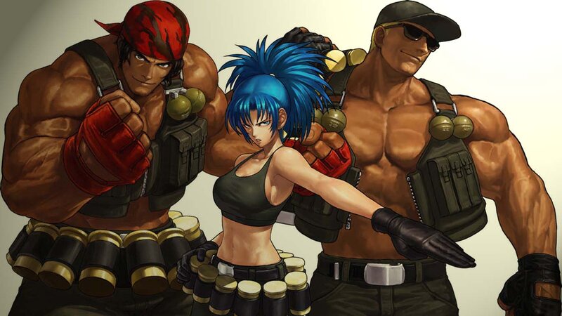 Three Fighters in Combat Gear