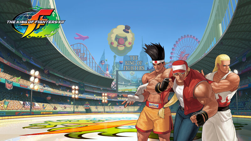 Three Fighters in Stadium