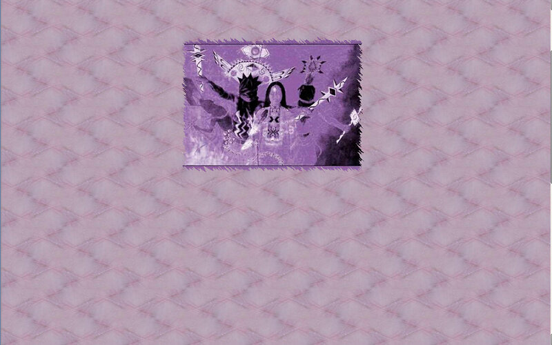 Three Figures in Purple Art