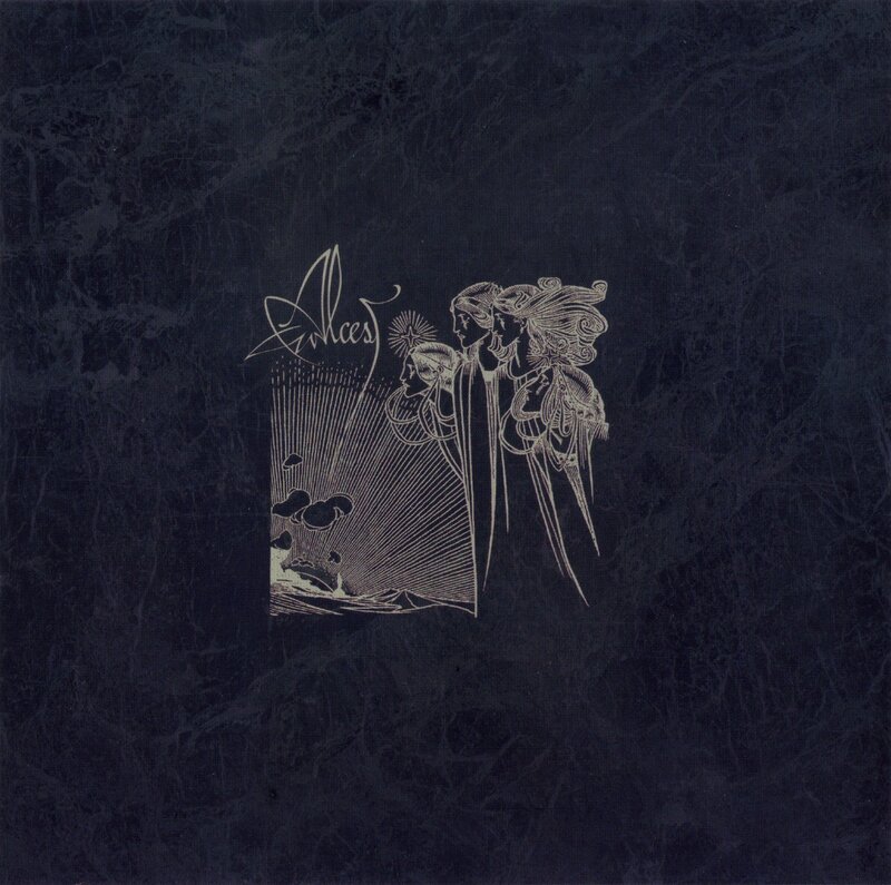 Three Figures on Dark Background