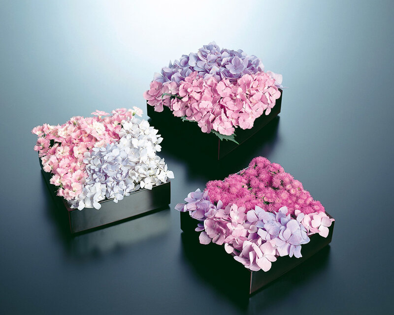 Three Floral Arrangements