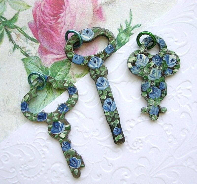 Three Floral Keys