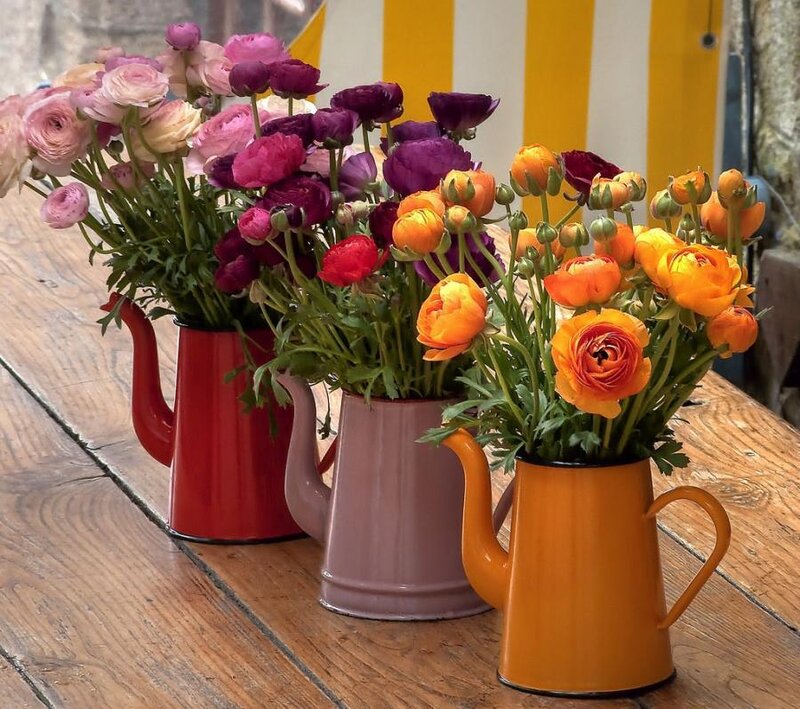 Three Flower Bouquets