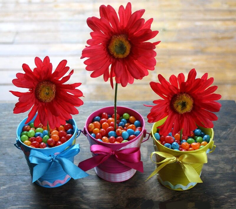Three Flower Pots
