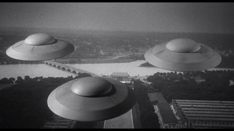 Three Flying Saucers