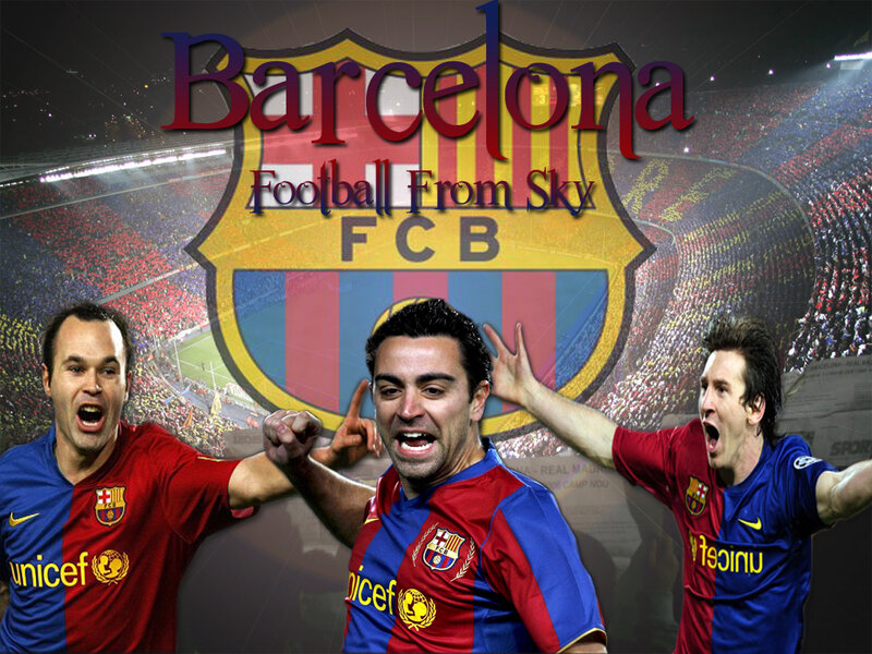 Three Football Players
