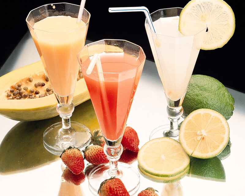 Three Fruit Juices
