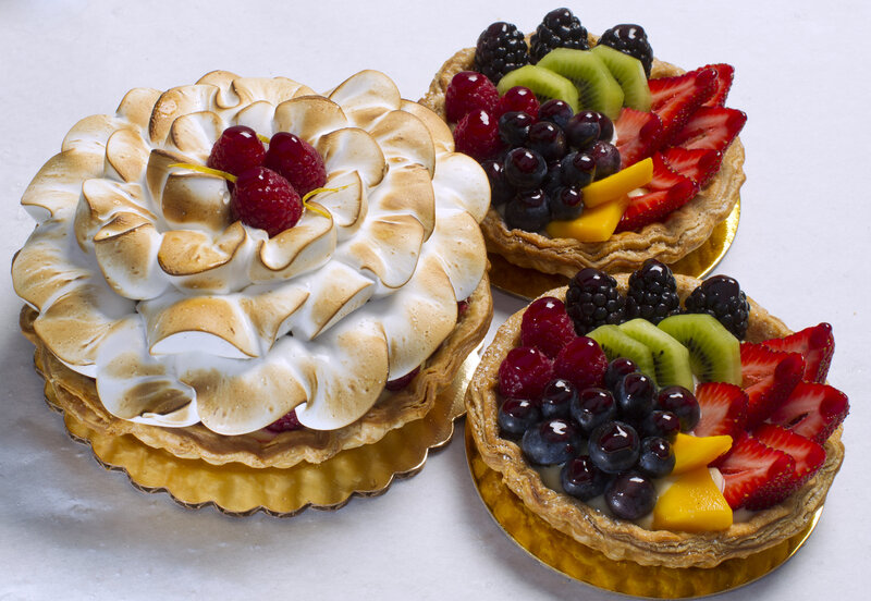 Three Fruit Tarts