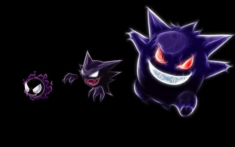 Three Gengar Forms
