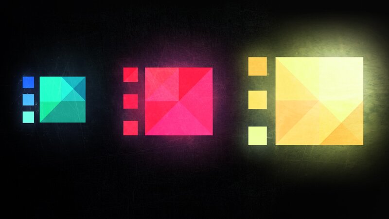 Three Geometric Icons