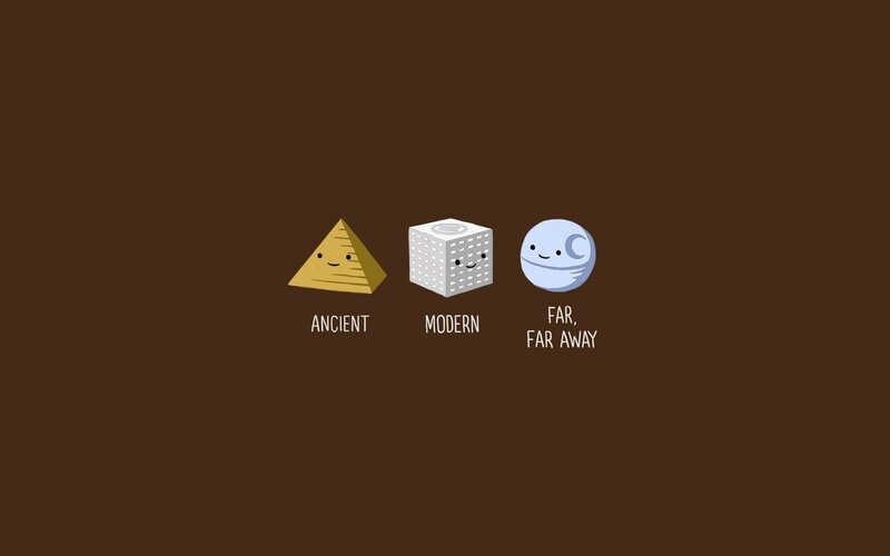 Three Geometric Shapes — Brown