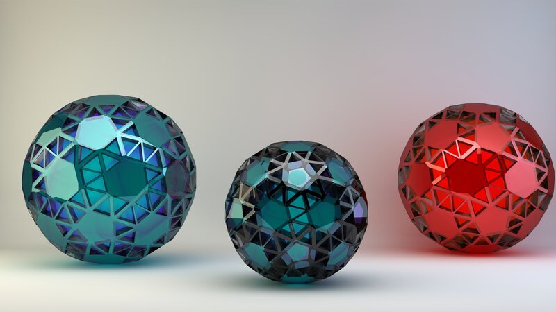 Three Geometric Spheres