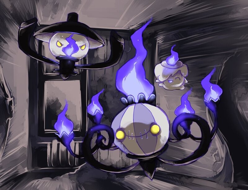 Three Ghost-like Creatures