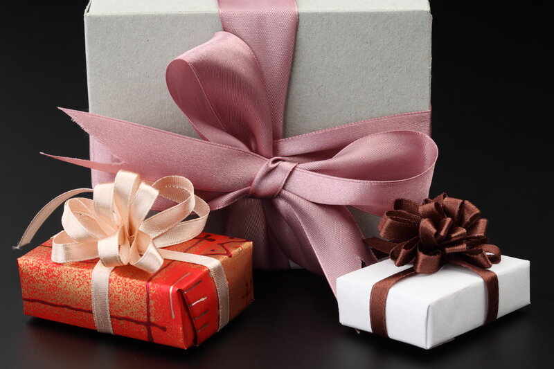 Three Gift Boxes