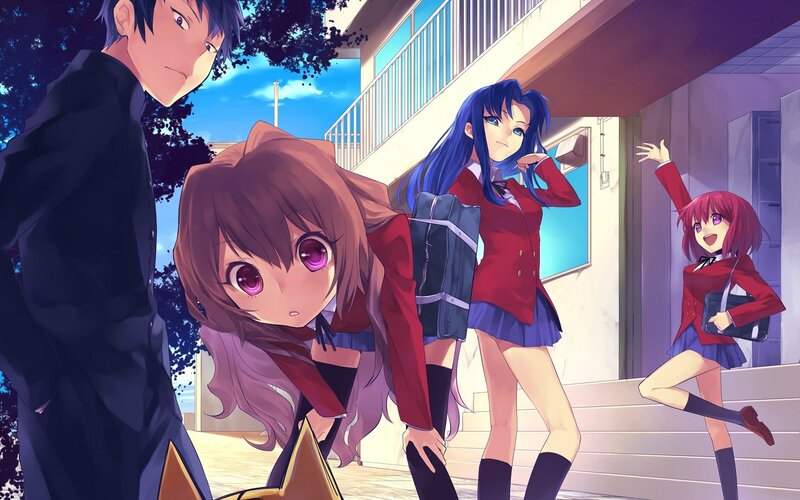 Three Girls and a Boy — Blue, Dramatic
