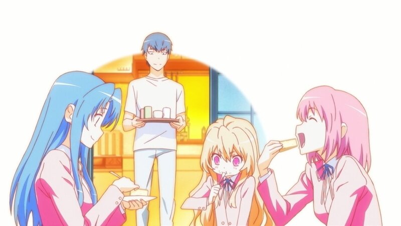 Three Girls and a Boy — Blue