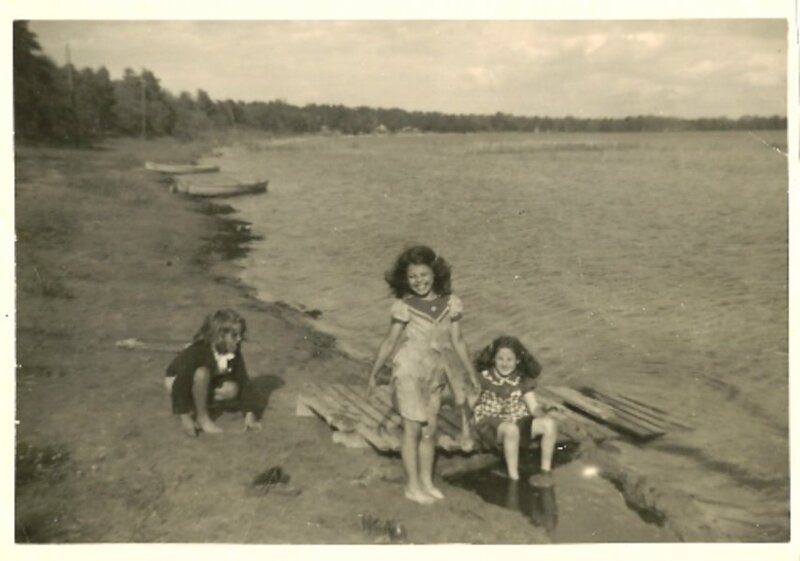 Three Girls at Lake Shore