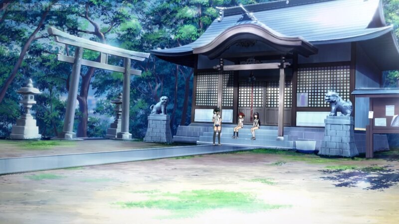 Three Girls at Shrine