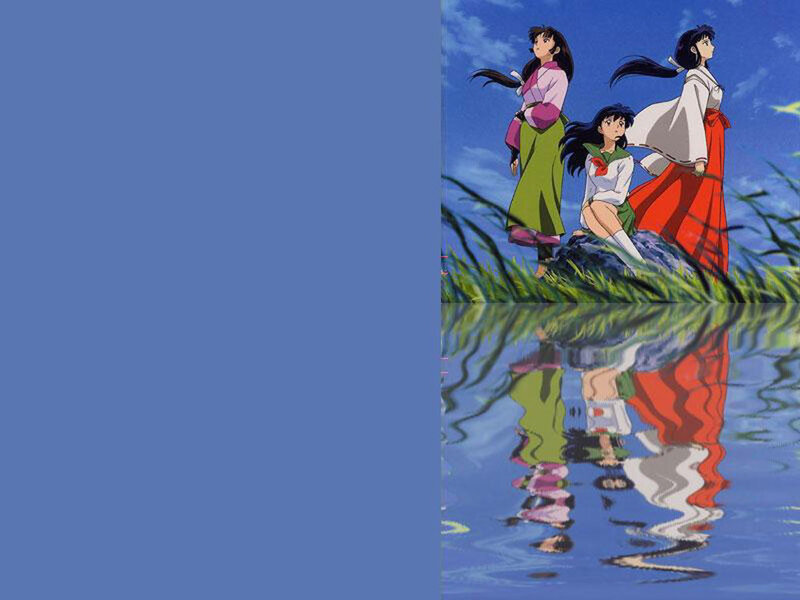 three girls by the water