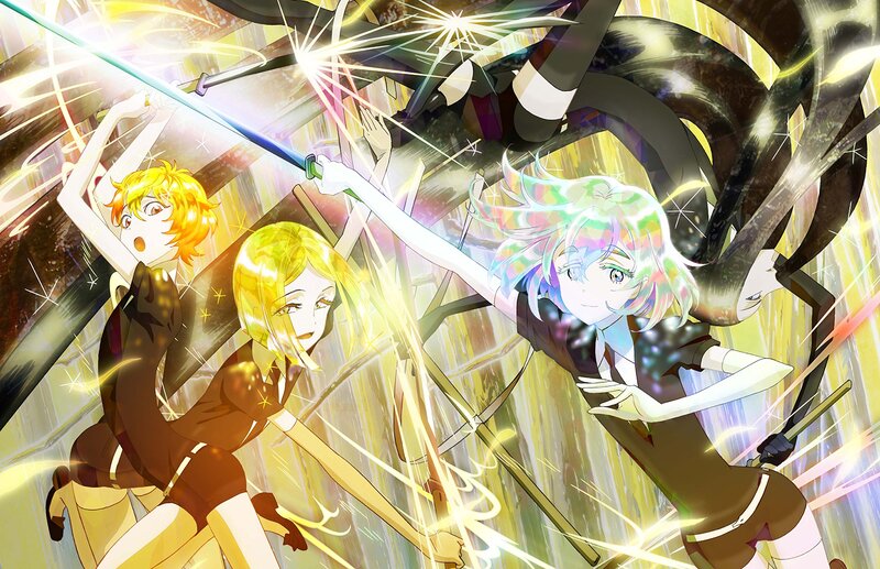 Three Girls Fighting — Yellow