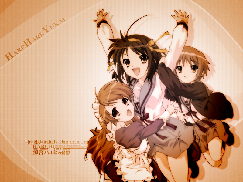 Three girls hugging happily