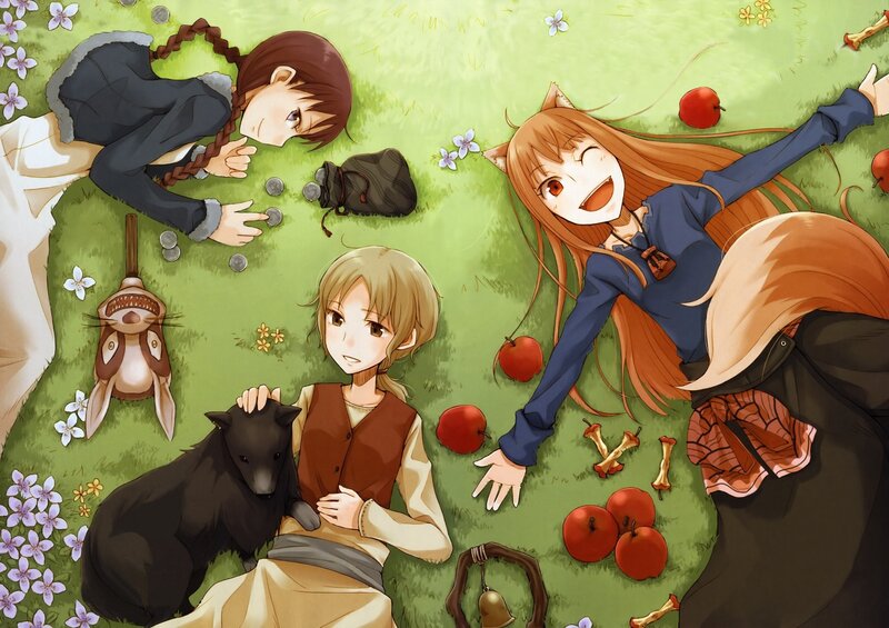Three Girls in a Field — Green