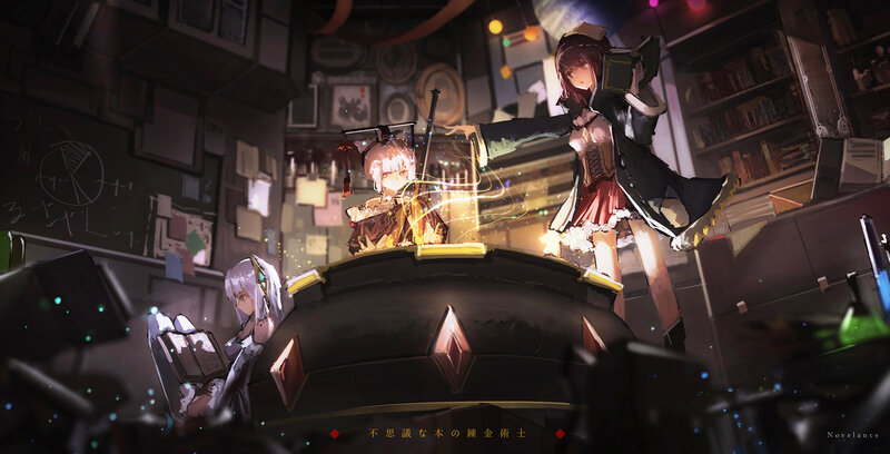 Three Girls in a Lab