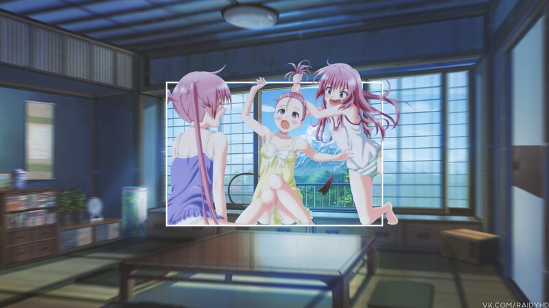 Three Girls in a Room — Pink, Playful