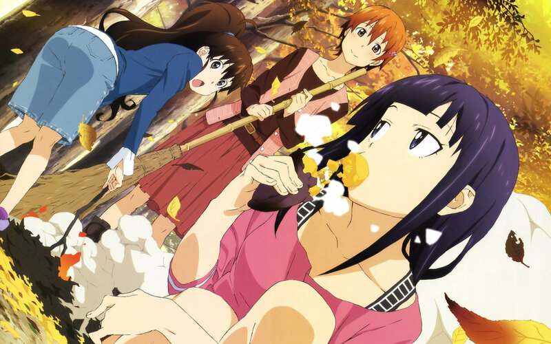 Three Girls in Autumn — Yellow