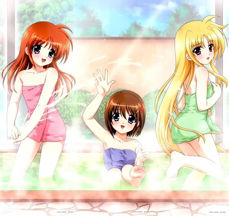 Three Girls in Bath