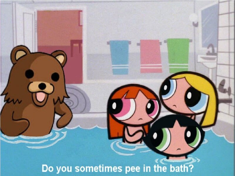 Three Girls in Bathtub