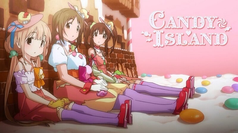 Three Girls in Candy World