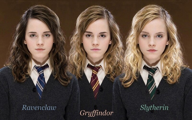 Three Girls in School Uniforms — Gray