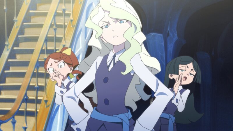 Three Girls in Uniforms