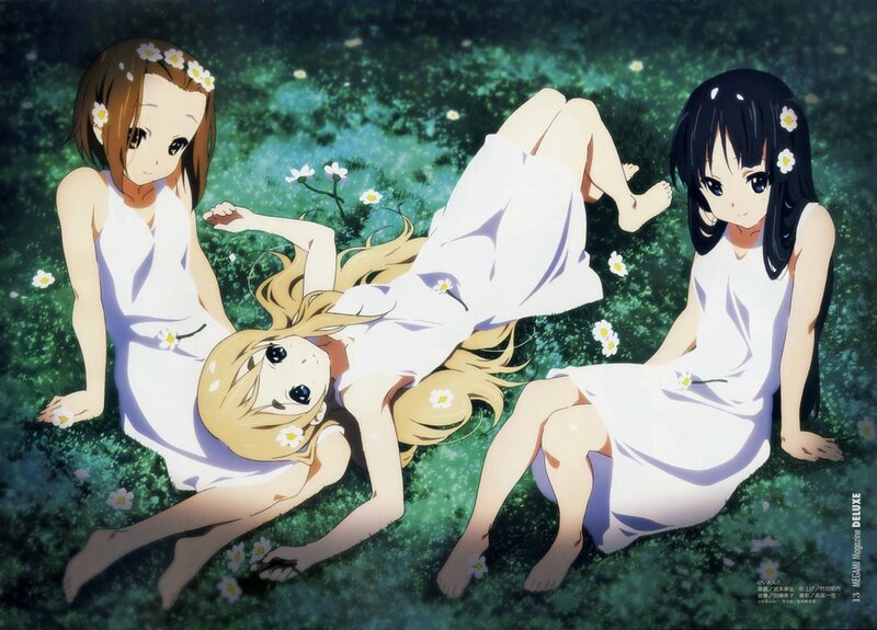 Three Girls in White Dresses — Green