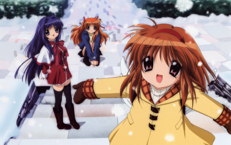 Three Girls in Winter